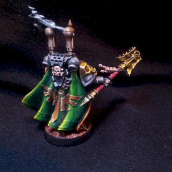 Dark Angels Interrogator Chaplain by PowerhouseMiniatures