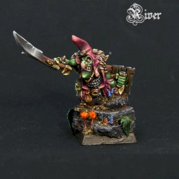 Goblin Warboss by HopeRiver