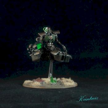 Tabletop Necron, old school schemes by Krintwiz