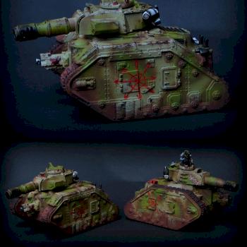 The Lost And The Damned - Leman Russ Battle Tanks by Stempe