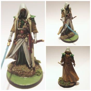 Inquisitor scale Eldar Ranger by medwayscott