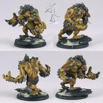 Dire Troll Mauler by spiralingcadaver