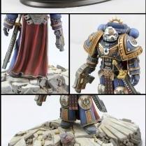 1/16th scale Space marine by PaintMyBits