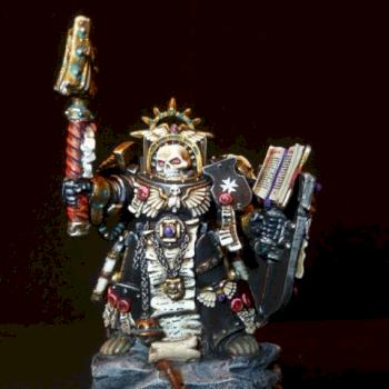 Black Templar Chaplain by Arabist