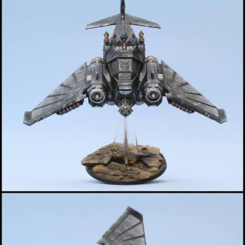 Dark Angels Ravenwing Dark Talon by lono