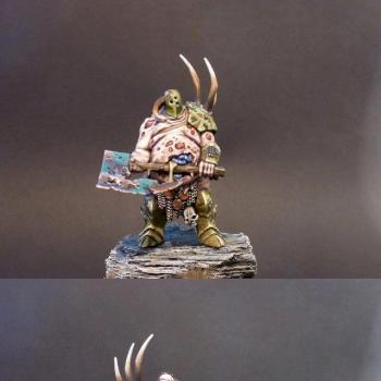 Chaos Nurgle Lord by Sparrox