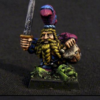 Karag Dum Dwarf Warrior Musician by HodRod