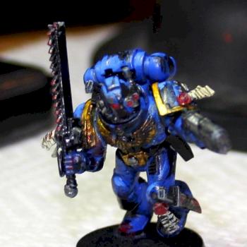 space marine captain by feltisgirl