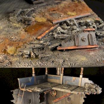 Manufactorum Warhammer 40K Terrain by dsrrichter