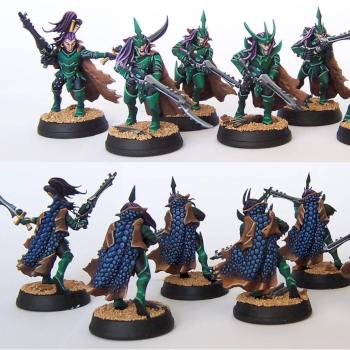 Dark Eldar Warriors by Teflon Billy