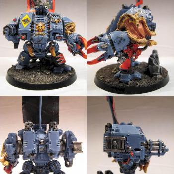 Space wolves dreadnought by macvayss