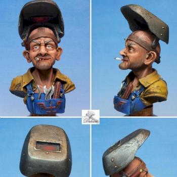 JMD bust - Welder Karel by Dakan