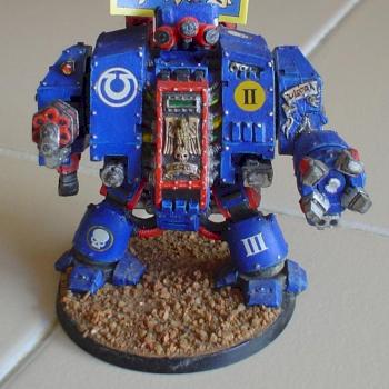 Ultramarines Dreadnought by cygnus46