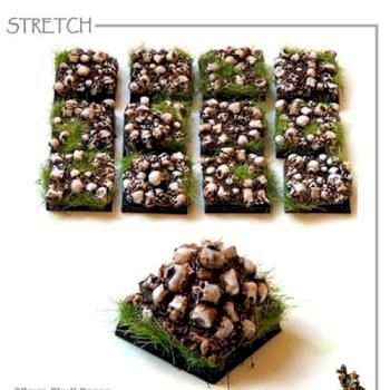 28mm Skull Bases - thebattleforge Wargame Miniatures by stretch