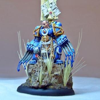 captain sicarius of the ultramarines by savage angel