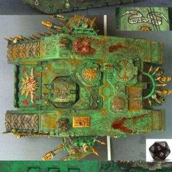 Chaos Space Marines Land Raider of Nurgle by Dicemaster