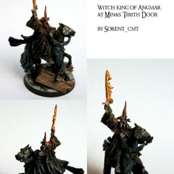 Witch King of Angmar at Minas Tirith Door by Sorent cmt