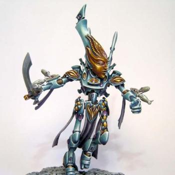 Eldar Wraithlord by kameleon