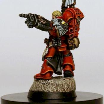 Blood Angels Honour Guard Marine by jahminis