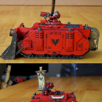 Blood Angels Vindicator by RYCHU666