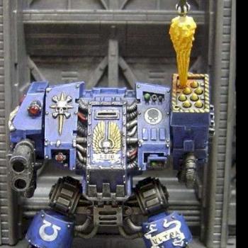 Ultramarine Dreadnought by buffnerd