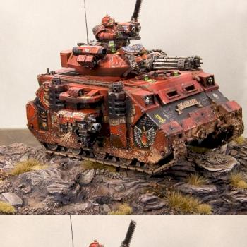 Blood Angels Baal Predator by Picster