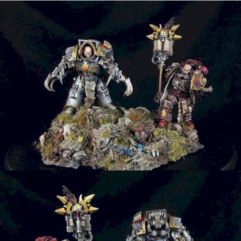 Kor Phaeron and Erebus Horus Heresy by Forgewrold by lilloser