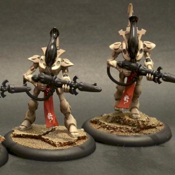 Eldar Wraithguards by Cliff1995