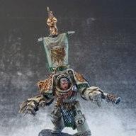 Dark Angel Captain conversion (Lugft Huron) by Trucker