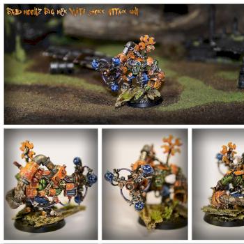 Bad Moonz Big Mek with Shokk Attack Gun by matt.isonic