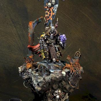 Iron Warrior Terminator Lord Golden Demon 2013 Entry by Savagemind666