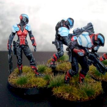 Infinity Nomads Wildcat Team by Valorus