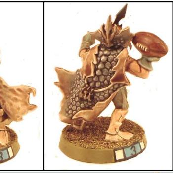 Camaenor--Blood Bowl High Elf Thrower by Lou Rollins