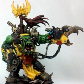 Assault On Black Reach Ork Warboss by GTTechnics