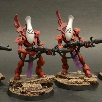 Eldar Wraithguards by Cliff1995