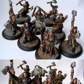 Mordheim: Sisters of Sigmar Warband by maxxev