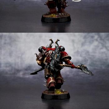 CHAOS SPACE MARINE ASPIRING CHAMPION by jason