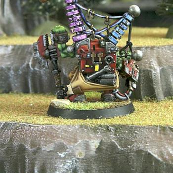 Ork Big Mek Completed by Sukigod