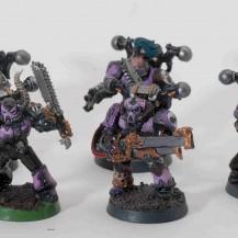 Emperors Children Chaos Space Marine Squad 2 - WIP by Chosen of Khorne