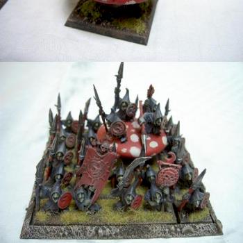 Night Goblin Unit by The Wargames Painter