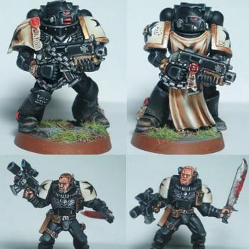 Crusader Squad Black Templar by Dranu