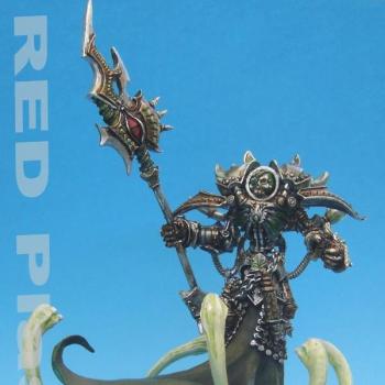 Privateer Press Epic Lich Lord Asphyxious by RED Plastic