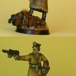 Imperial Guard Commissar by blutdaemon