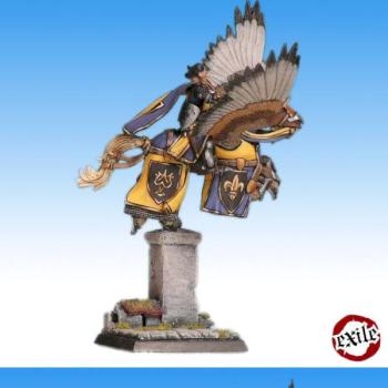 Bretonnian Lord on Pegasus mount by dead