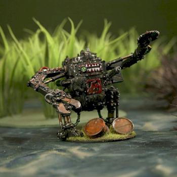 Ork Dreadnought by Sukigod