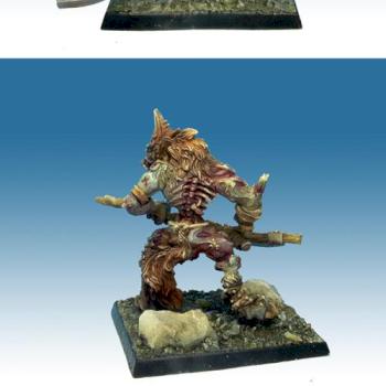 Wolfen Zombie by Ghostpainter