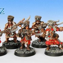 Vostroyan Firstborn squad by Alexi Z Studio