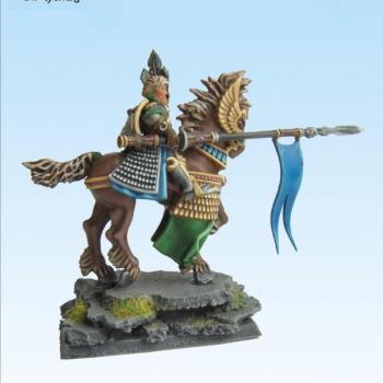 High Elf Hero Mounted by Latispinus