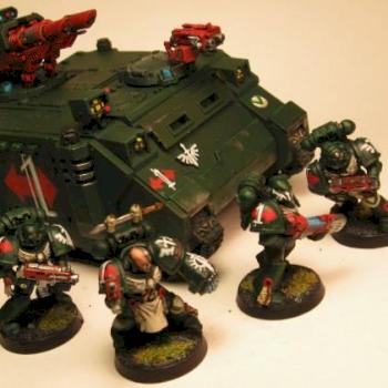 Dark Angels Combat Squad by Acryn