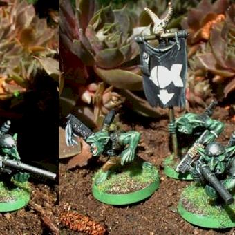 Gretchin mob for WH40k by pip